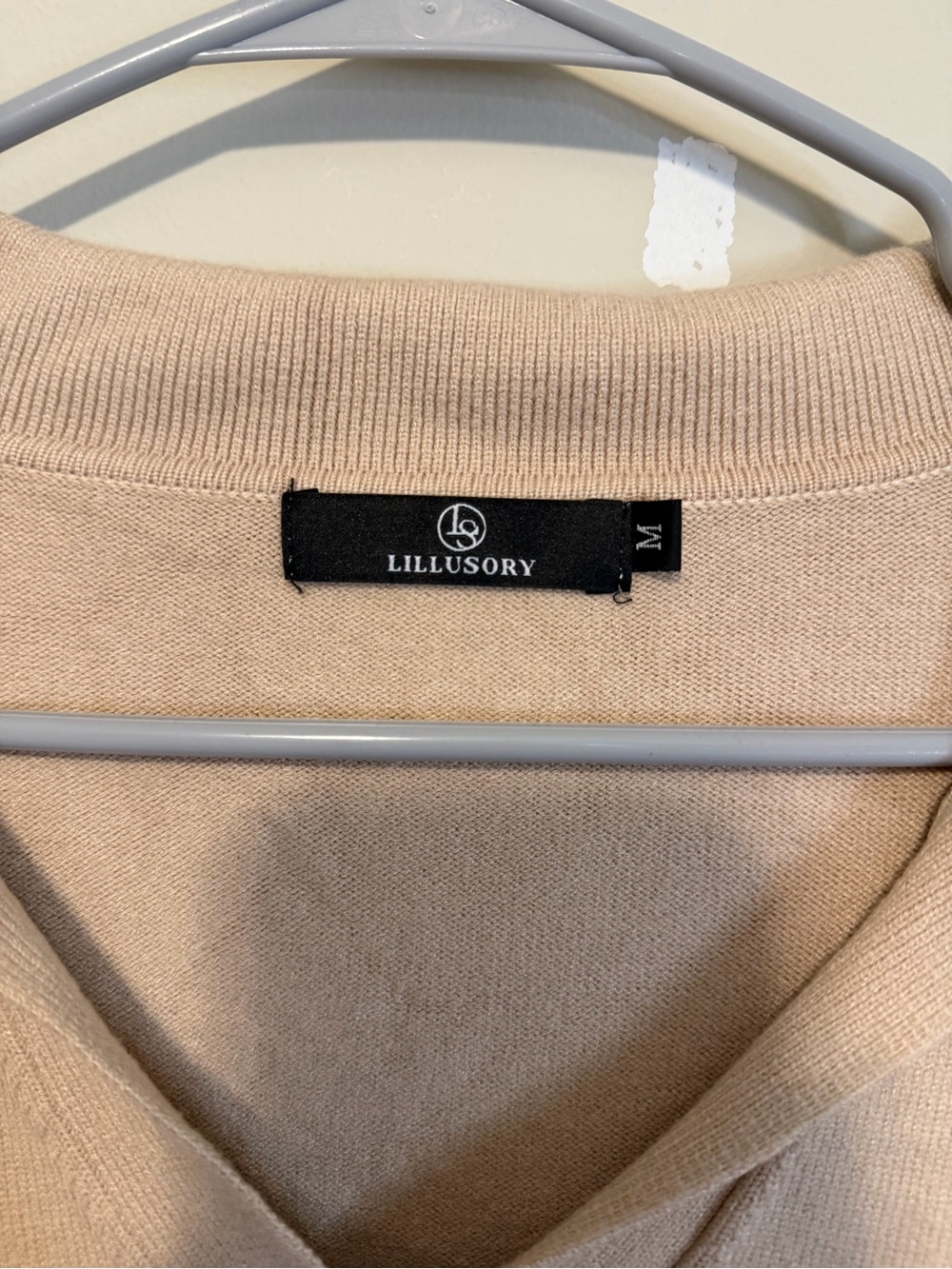 Lillusory Women's Oversized Collared V-Neck Knit Sweater - Picture 5 of 6